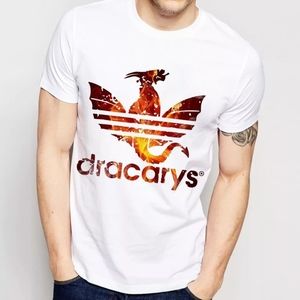 Daenerys Dragon Dracarys funny t shirt men summer